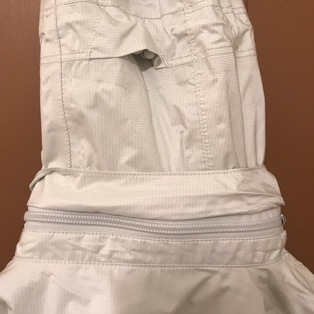 L.L. Bean Oyster Shell Gray Rain Trench Coat Small - Picture 6 of 15